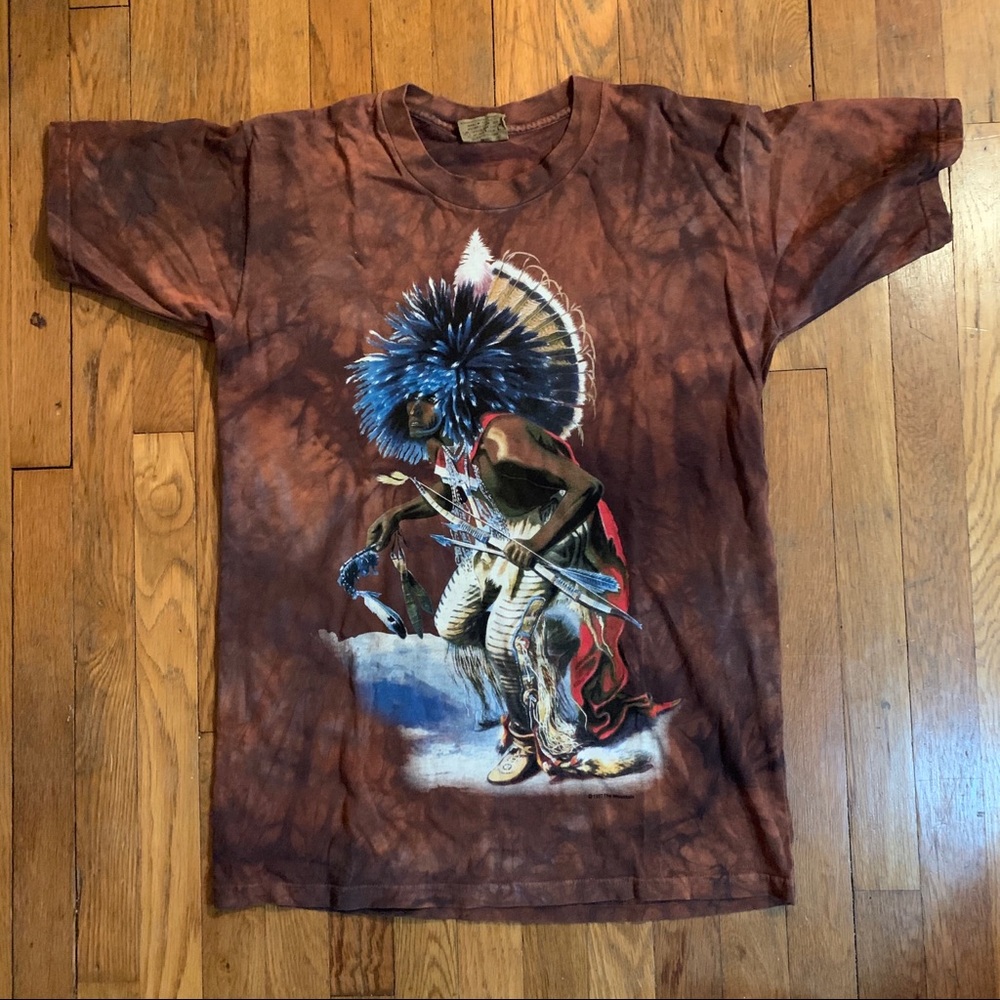 Tribal tie-dye shirt (The Mountain)